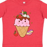 Inktastični kawaii sladoled konus poklon mališani dječak ili majica za djevojčicu toddler