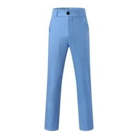 Muške hlače Ispružite čvrsto dugme u boji velike veličine osvježavajuće ugodne hlače za casual pantalone