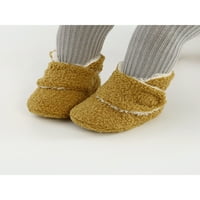 Kesitin baby čarape za babde Toddler Topla zima papuče čizme Novorođeni krevetić za šetnju prva šetač