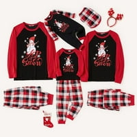 Liacowi Porodična pidžama Podudarni setovi Žene Muška djeca Dječja trgovina Dječji odjeća Santa Claus