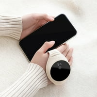 Ručna toplijska narukvica zagrijavanje ručne USB punjive narukvice za porodičnu kuću koristeći kremasto bijelo