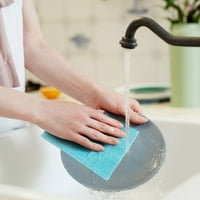 SHPWFBE kuhinjski ručnici za pranje krpa dnevno vlakno za ručnik ručnika za čišćenje zadebljenog čišćenja