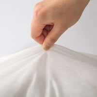 Li HB Store uzglavlje od glavnih bojbola bez tkane tkanine s vunenim krpom, futrolom jastuci, bijeli