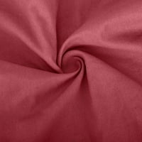 Puntoco plus čišćenje veličine Ženske vučne vučne veze Velike boje Svestrane labave obrezane hlače crvena