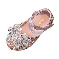 Dječje cipele Pearl Rhinestones Shining Kids Princess Cipele za djecu za djevojke za zabavu i vjenčane