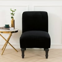 Shanna Berless Stolica Slipcover Stretch baršunaste akcentne stolice pokriva sklizački kauč SLIPCOVE