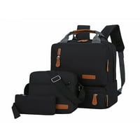 Innerwin Muškarci Putni ruksak Multi džepovi Oxford Backpacks USB punjenje Port Boys Crossbody Torba