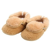 Zodanni Novorođeni klipni čizme Držite tople papuče s čarapama meke jedine čizme cipele za dječje krevetiće
