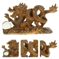 Dragon Statue Feng Figurine Shui Figurine Statue Pokloni Kineski horoskopski dekor Skulptura Garden