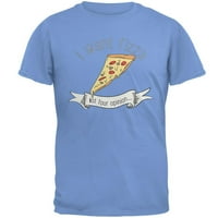 Pizza a ne mišljenja MENS majica Carolina Blue MD