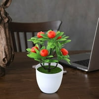 Wirlsweal umjetni bonsai osjetljivi realistični plastični ukrasni postrojenja za voće za dom