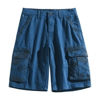 Mens Camo Cargo Shorts Lagana više džepa kratke hlače Kamuflaža Vanjska Twill Truckovi kratke hlače