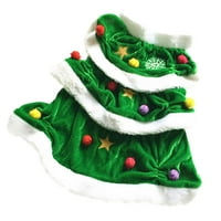 Bestonzon stablo u obliku kostima za pse ljubimci zimske odjeće Udobna topla kapuljača za zabavu - veličina