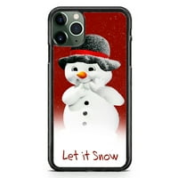 Neka snijeg snijeg božićni poklon tanka udarna gumena gumena gume pokrov za iPhone XS