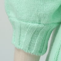 HUNPTA Custom Vintage Larood pada dugački džemper sa karikama za žene za žene