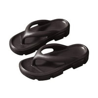 OAVQHLG3B Ženske cipele Ljetne modne vanjske noseti Flip-Flops Debele donje papuče za odmor