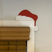 BEPPTER ONNAMENTER DRY DECOR WIDIJA WIVERS-a Santa Cluusss Snowman Hat vrata za kutak Božićno za slanje