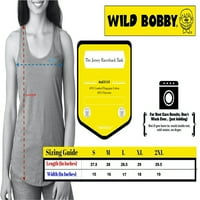Wild Bobby, službena Bigfoot Search Team Funny Sasquatch pop kultura ženski trkački rezervoar, tamno