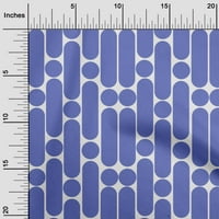Onuone pamuk poplin srednje plava tkanina geometrijska tkanina za šivanje tiskane plafne tkanine širom
