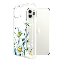 Meka TPU Clear Cast Slim zaštitni poklopac za Apple iPhone Pro ma 6,5 ​​ , tratinčica cvijeća