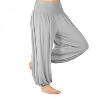 Ženski visoko struk ukinuti struk harem hipi boho joga palazzo casual hlače dame jogger trčanje vježba sportske hlače široke noge harem hlače hlače