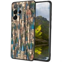 Enchanted-Castle-Flores - telefon, deginirani za Samsung Galaxy S Ultra Case Muškarci, Fleksibilni silikonski