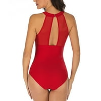 Tking Fashion Women kupaći kupaći kostim Halter jednodijelni kupaći kostimi za kupaći kostim za žene