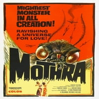 Mothra američki poster Art Movie Poster MasterPrint