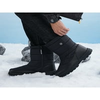 Daeful Unise Pješačke čizme Lug potplat čizme klizanje na zimskom snijegu čizme hladni vremenski otporni