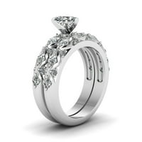 Juhai Luksuzne žene kubični cirkonijski srpski ring prsten za vjenčanje za angažovanje nakita poklon