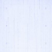 Ahgly Company Machine Persible Pravokutnik Solid plave Moderno tepihe, 7 '10'