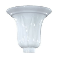& P LAMP® 1 4 Torchiere, oblika tulipana Opal Shade