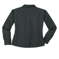 Lučka uprava za odrasle ženske žene ravne košulje dugih rukava čelik siva