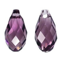 Swarovski Crystal, Briolette Privjesak 11x ,, Iris