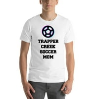 Tri ikona Traper Creek Soccer mama kratkih rukava pamučna majica po nedefiniranim poklonima
