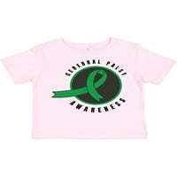 Inktastična cerebralna paralizacija svijesti Green Ribbon značka poklon mališani dječak ili majica za