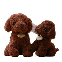 Simulacija teddy do psa plišane igračke prekinute igračke za lutke za djecu božićni rođendanski pokloni