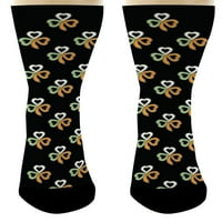 THEADWAY čarape za odmor Celtic čvorove djetene čarape Shamrock čarape Lucky Irish Socks 12-pari Novelty
