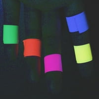 Fluorescentna traka Svjetlost u tamnoj noćnoj zabavi Neon Tkanina
