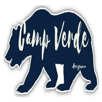 Kamp Verde Arizona Suvenir Vinil naljepnica za naljepnicu Medvjed dizajn