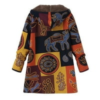 Zimski kaputi za žene za ženu Vuna ekstremna hladna vremenska odjeća na puffer- zgušnjava toplotna parka
