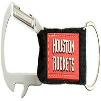 Houston Rockette Premium Carabiner Clip Otvarač za boce tipke Combo Košarka