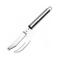 Nehrđajući čelik u ribsima MAW nož, noževi nož za rezanje noža za rezanje kopa 3-u-1, premium piljevska