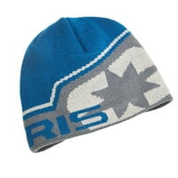 Polaris Muns NorthStar Beanie Cosy Top Warm Winter Stretch akrilni šešir - plava siva - 2861518