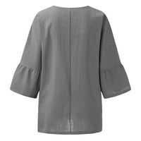 GAECUW prevelike majice za žene bluze s kratkim rukavima T / košulje s pulover majice Grafički tisak