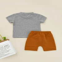 Toddler Boy Kids Ljeto odijelo Majica + kratke hlače Set odjeće 2-7 godina