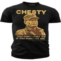 Dizajn crne mastice Marines USMC Cheshy Ne povrijedite ih ako ne pogađate 'Em Muška majica