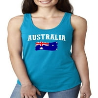 Normalno je dosadno - Ženski trkački rezervoar, do žena Veličina 2XL - Australija zastava