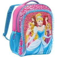 Disney princeza ruksak za djevojke djeca ~ slatka deluxe 16 Disney svjetlosni ruksak s pepeljugom, arielom i još mnogo toga