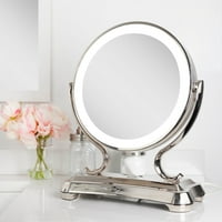 Zadro 12 Glamour LED makeup ogledalo sa lampicama i uvećanjem dodirnog upravljačkog ogledala sa svjetlima za šminku